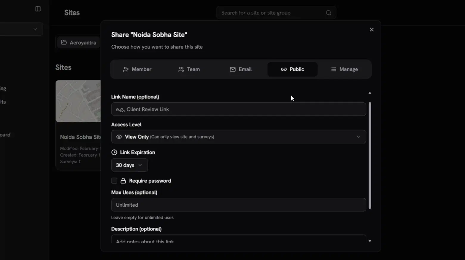 Share by Link - Share view-only links with unlimited stakeholders. No login required.