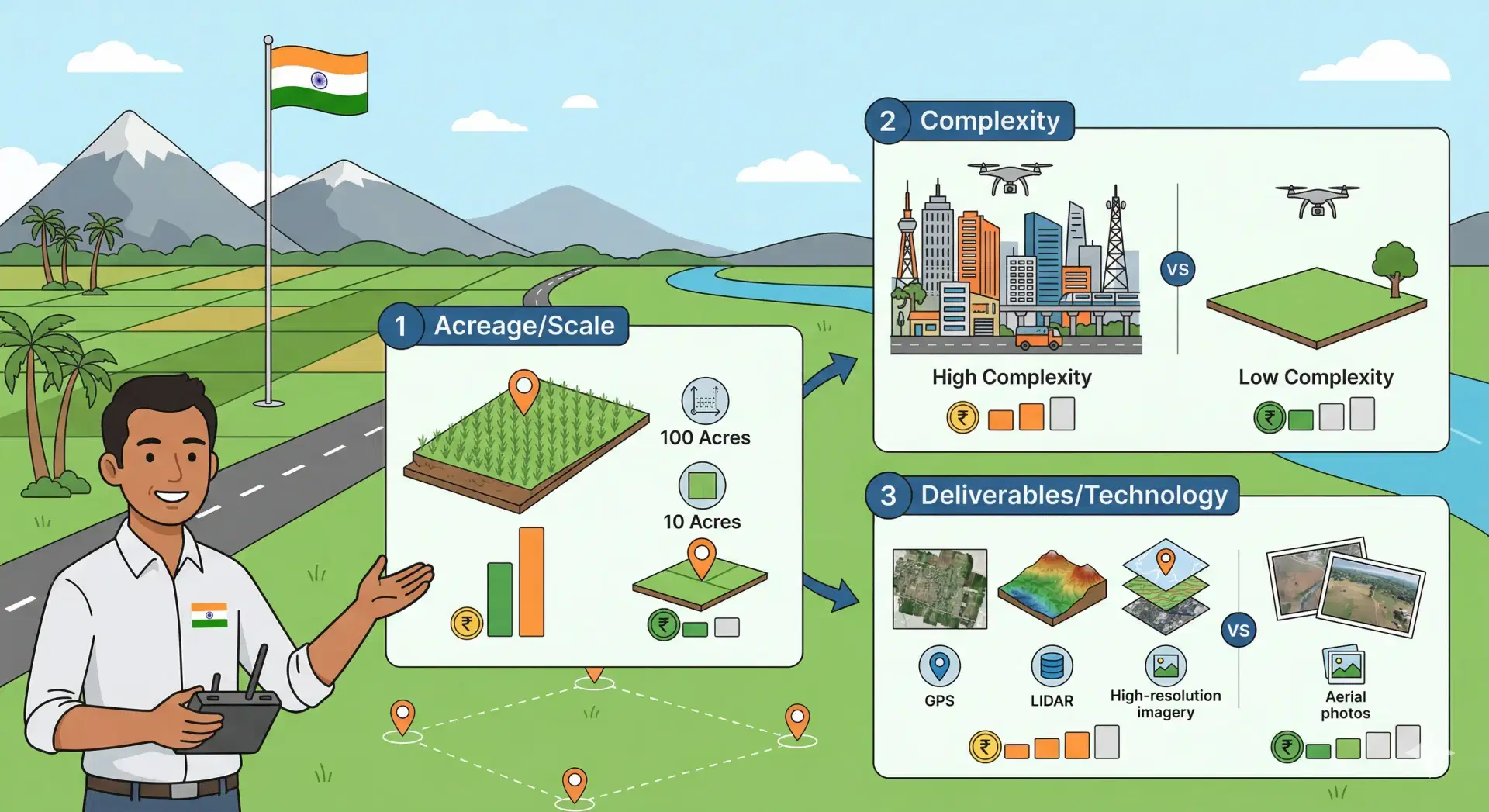Cost of Drone Survey in India: Complete Pricing Guide for 2026