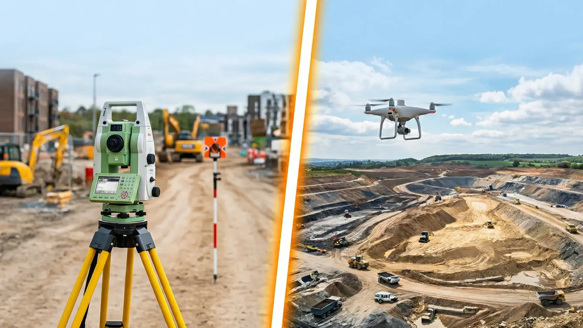 Drone Survey vs Total Station: Which is Better for Land Survey?