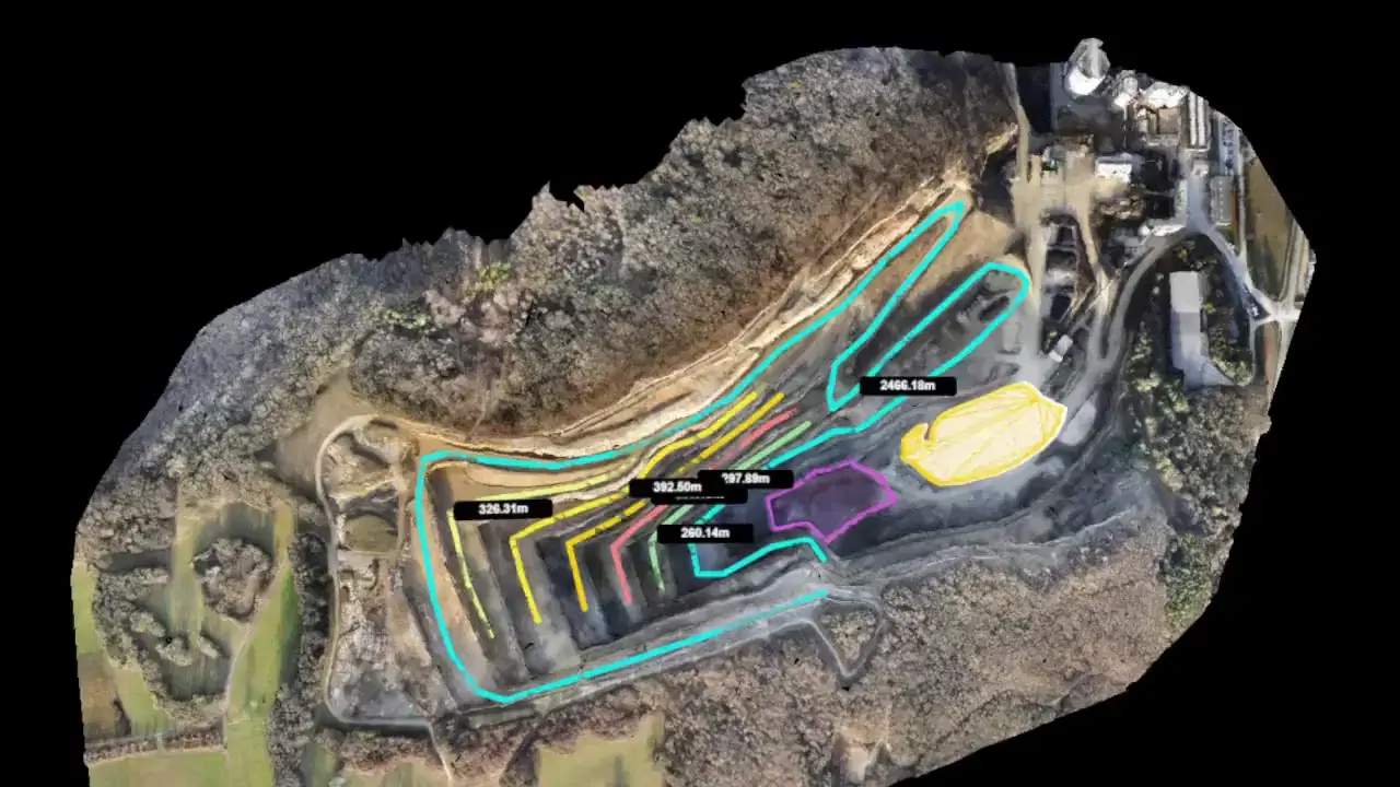 Precision Digital Surveying for Mining & Quarries