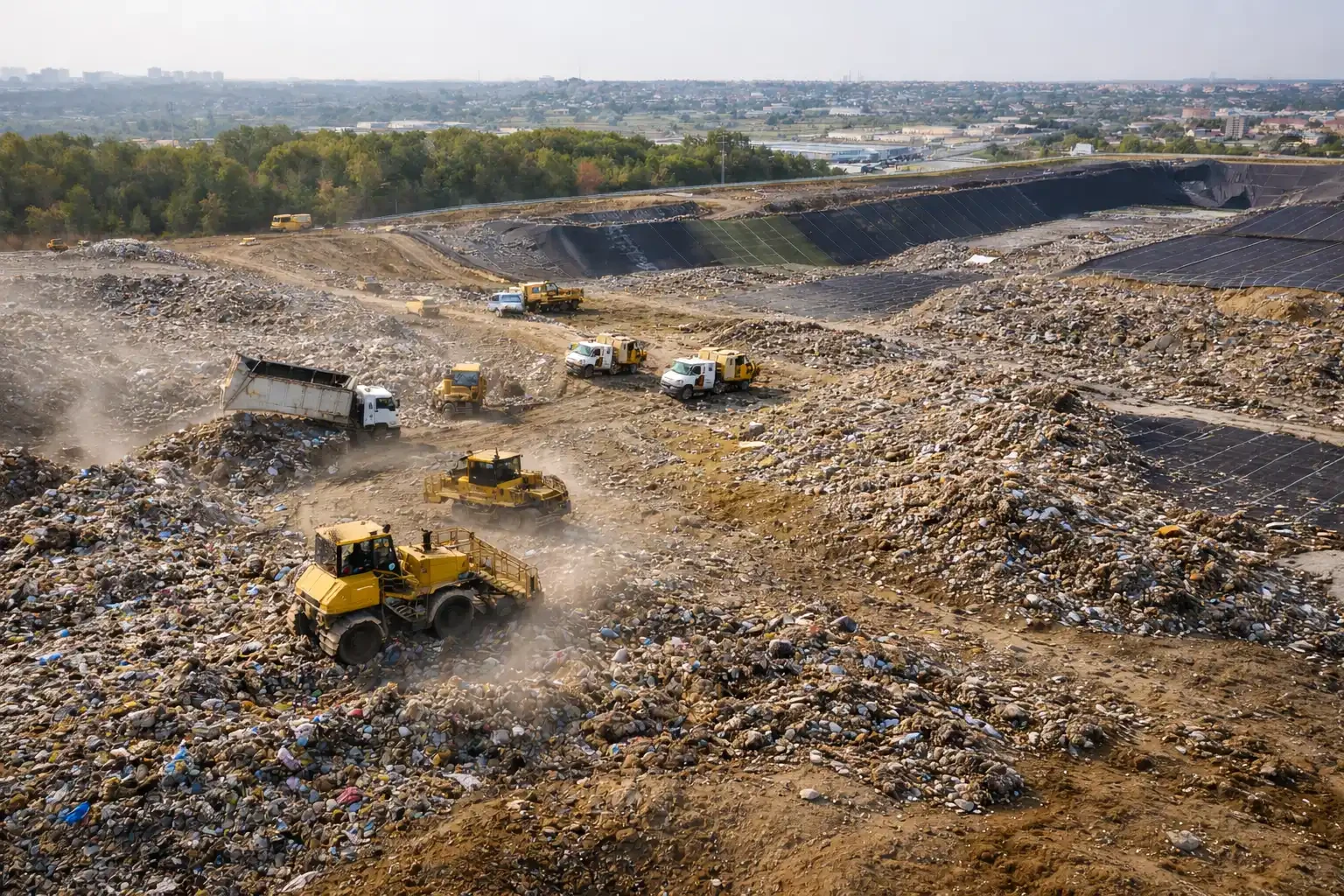 Landfill & Waste Management Drone Survey | Volume Measurement, LiDAR & Compliance