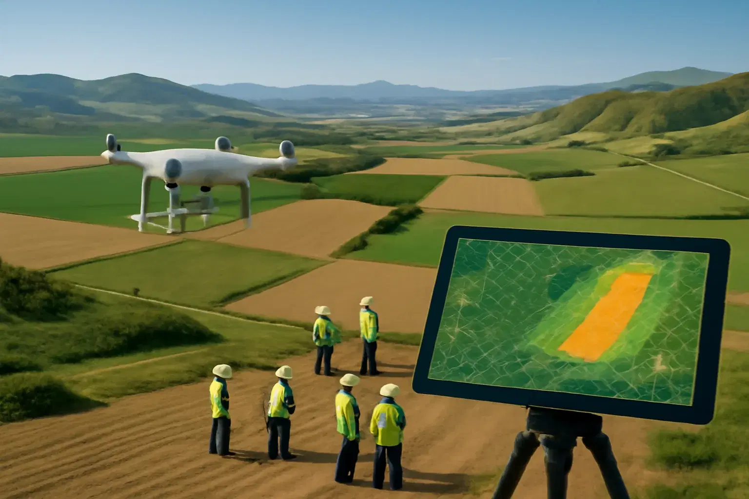Large-Scale Drone Mapping: The Complete Field Guide (100 to 20,000 Hectares)